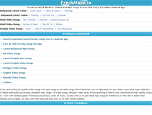Tablet Screenshot of freshmaza.in